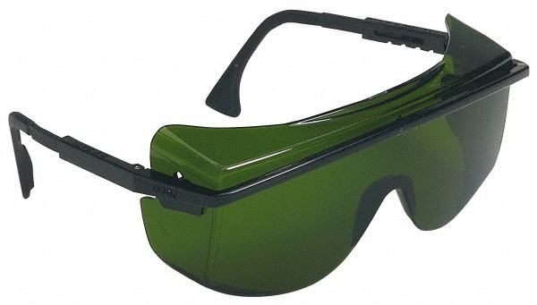 Picture of MCR Safety Lw2150 Lw2 Filter 5.0 Green Lens Glasses